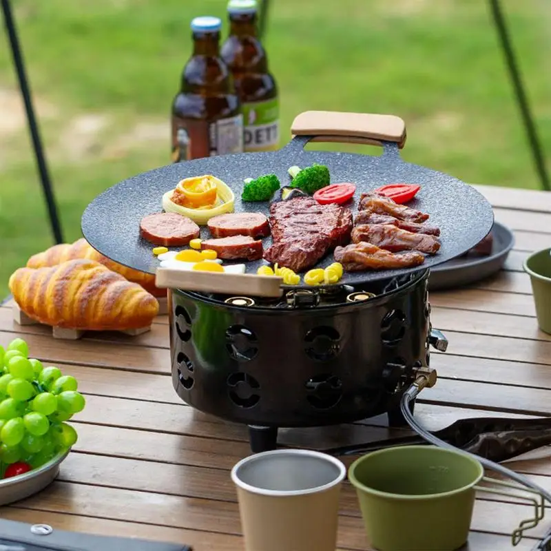 Stufa A Gas Infrarossi Portatile Con Fornello Niklas W1300 - Foto 4