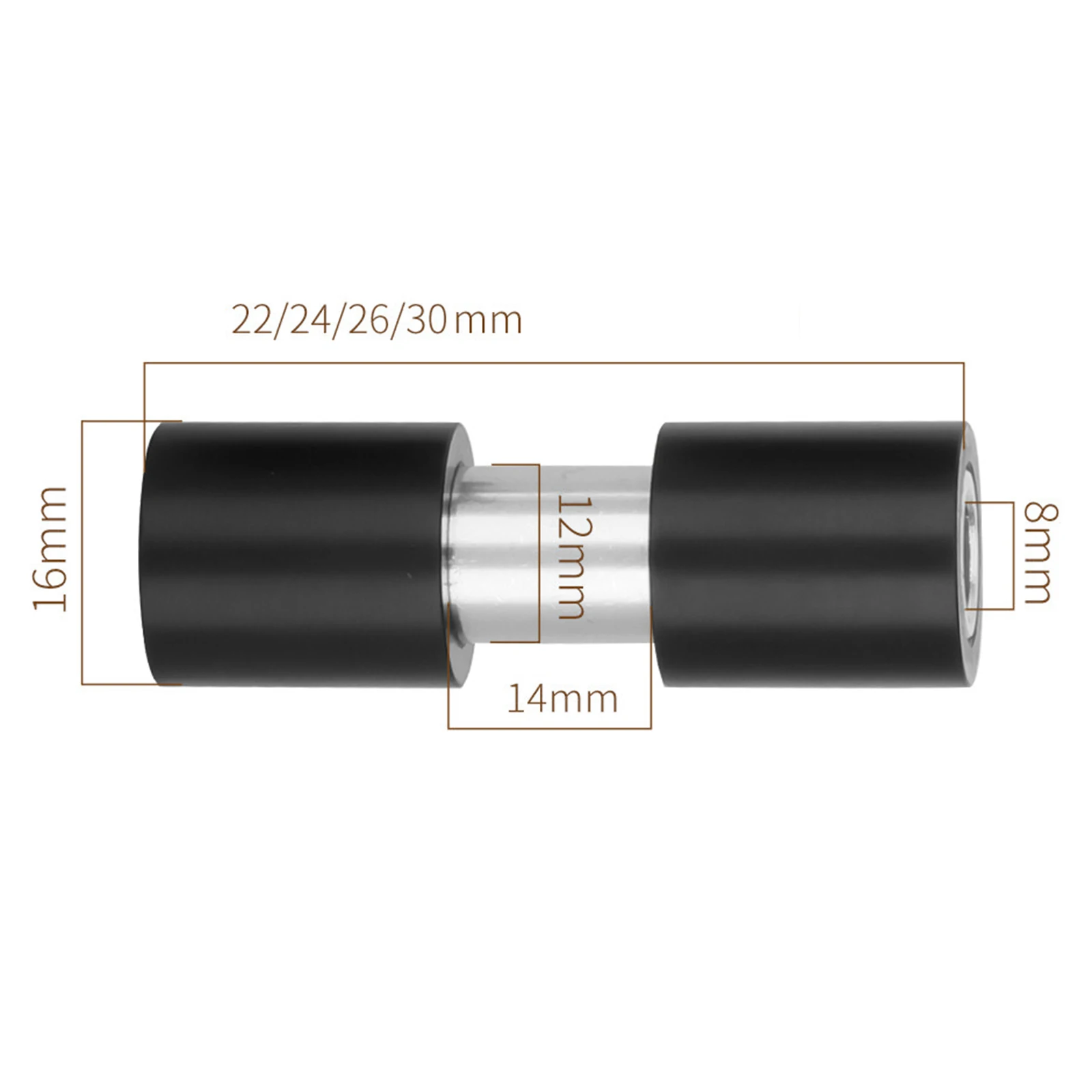 

EXAFORM DNM MTB Mountain Bike Rear Shock Absorber Bushing 8mm 12mm Bicycle Shock Absorber 22mm 24mm 30mm 32mm 48mm 52mm