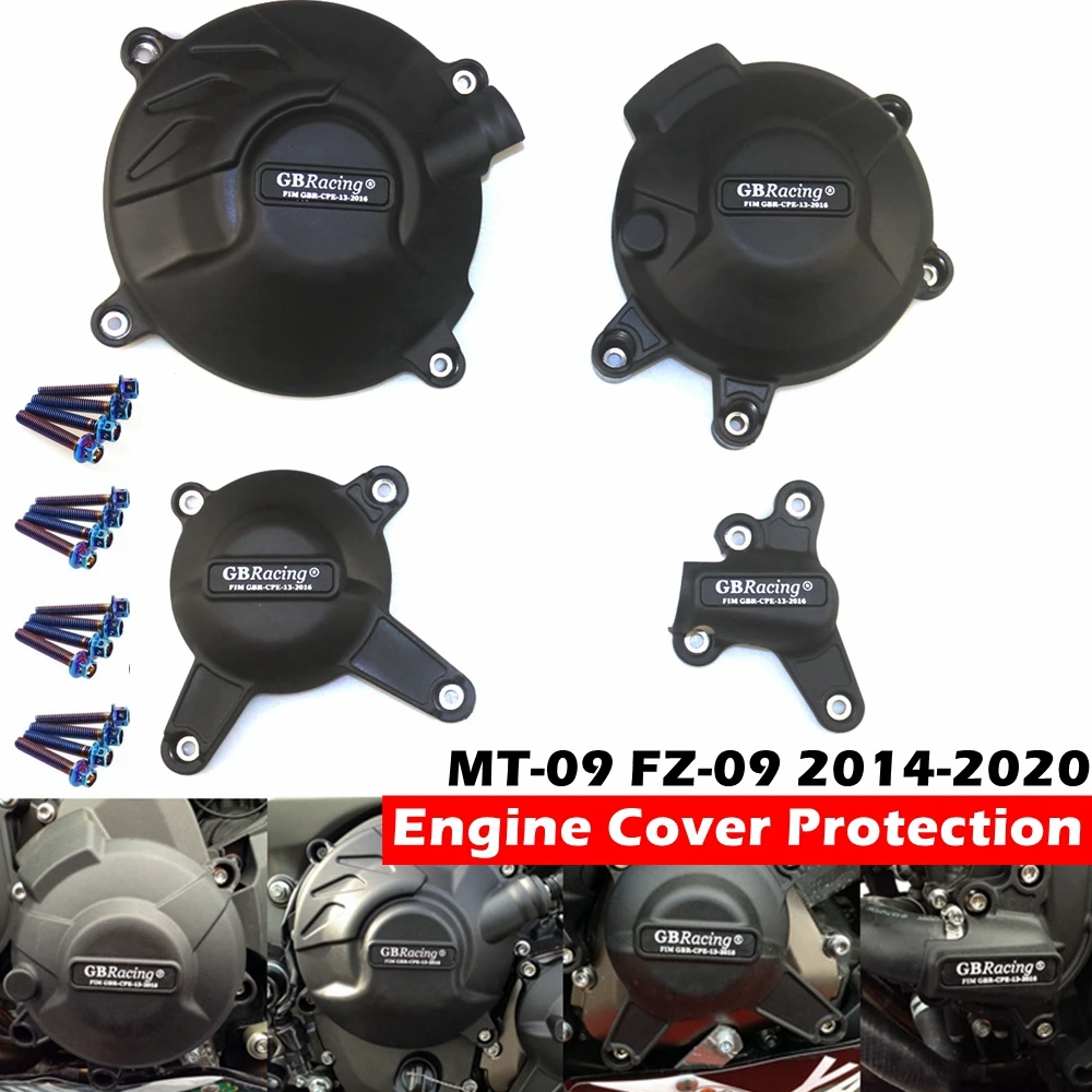 

Motorcycles Engine cover Protection case for case GB Racing For YAMAHA MT-09 FZ-09 TRACER & SCRAMBLER 2014 -2020