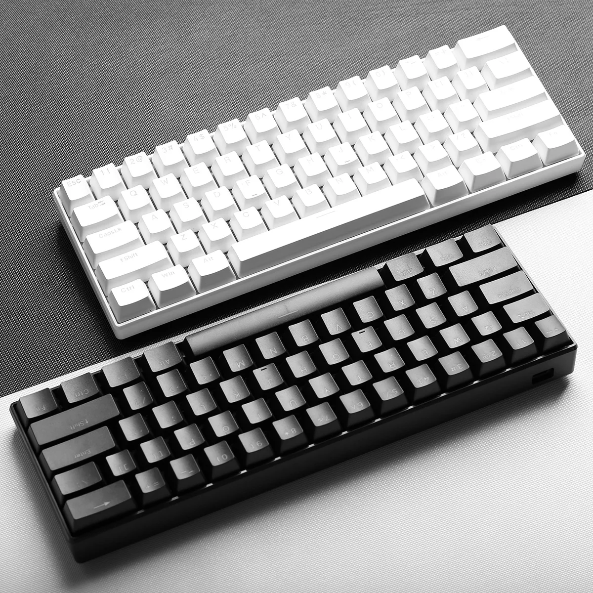 61 Keys Mechanical Keyboard RGB Backlit LED For PC Computer Laptop Office Game