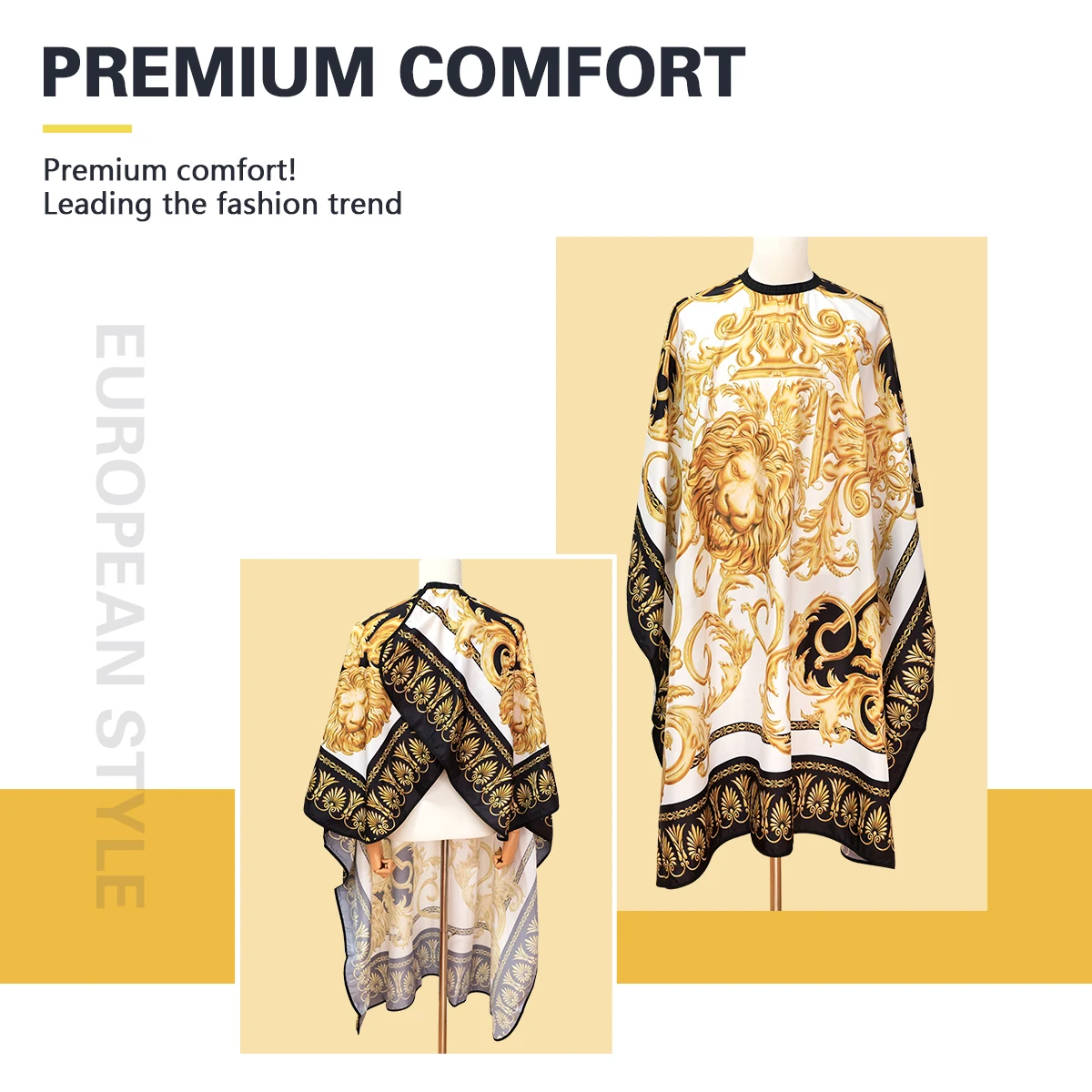 살롱 미용 앞치마 이발소 헤어컷 천 정전기 방지 커팅 방수 미용사 케이프 이발사 스타일링 도구