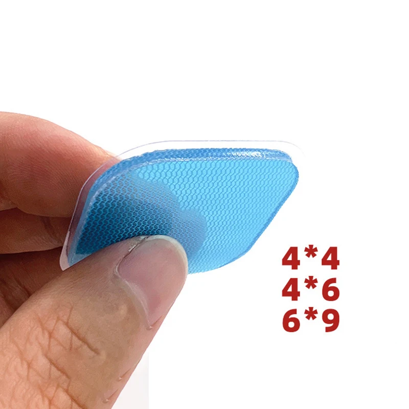 4PCS EMS Gel Pads For EMS Trainer Abdominal Gel Stickers Fitness Hydrogel For Abdomen Muscle Stimulator Slimming Massage Machine