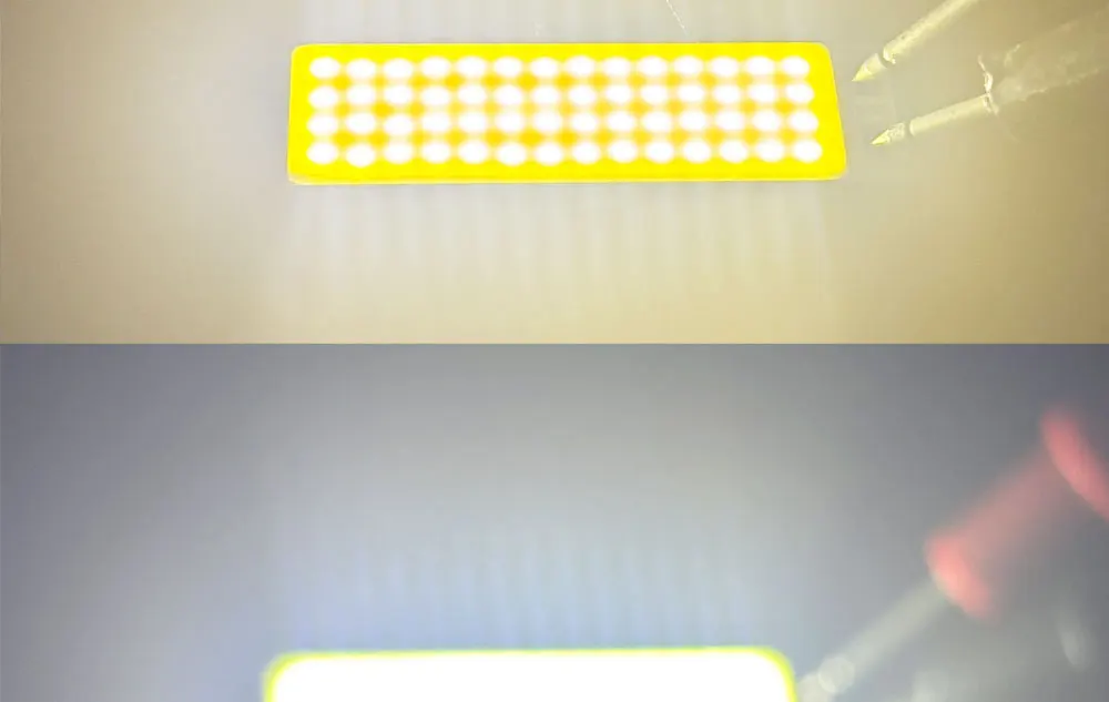 Sumbulbs 50 x 15 mm, 24 V, warm-/kaltweiße LED-Lichtquelle, 3 W LED-COB-Lampen-Chip-Module für DIY-Lampe – Detail 9