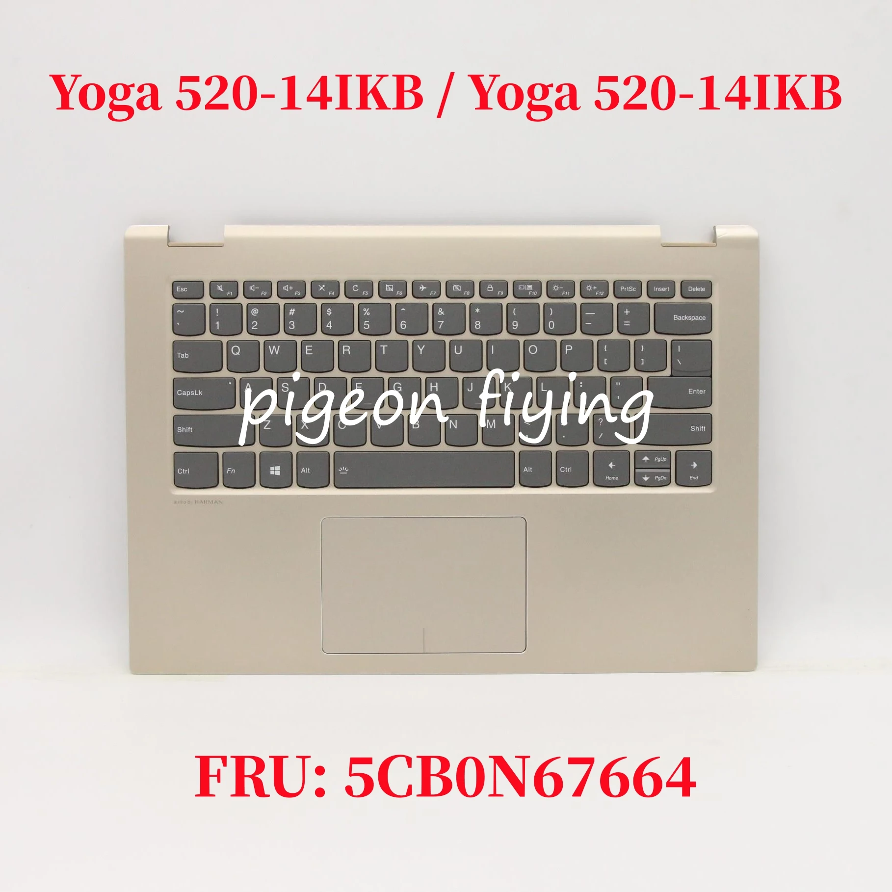 Per Lenovo Ideapad Yoga 520-14Ikb / Yoga 520-14Ikb Tastiera Per Computer Notebook Fru: Muslimah