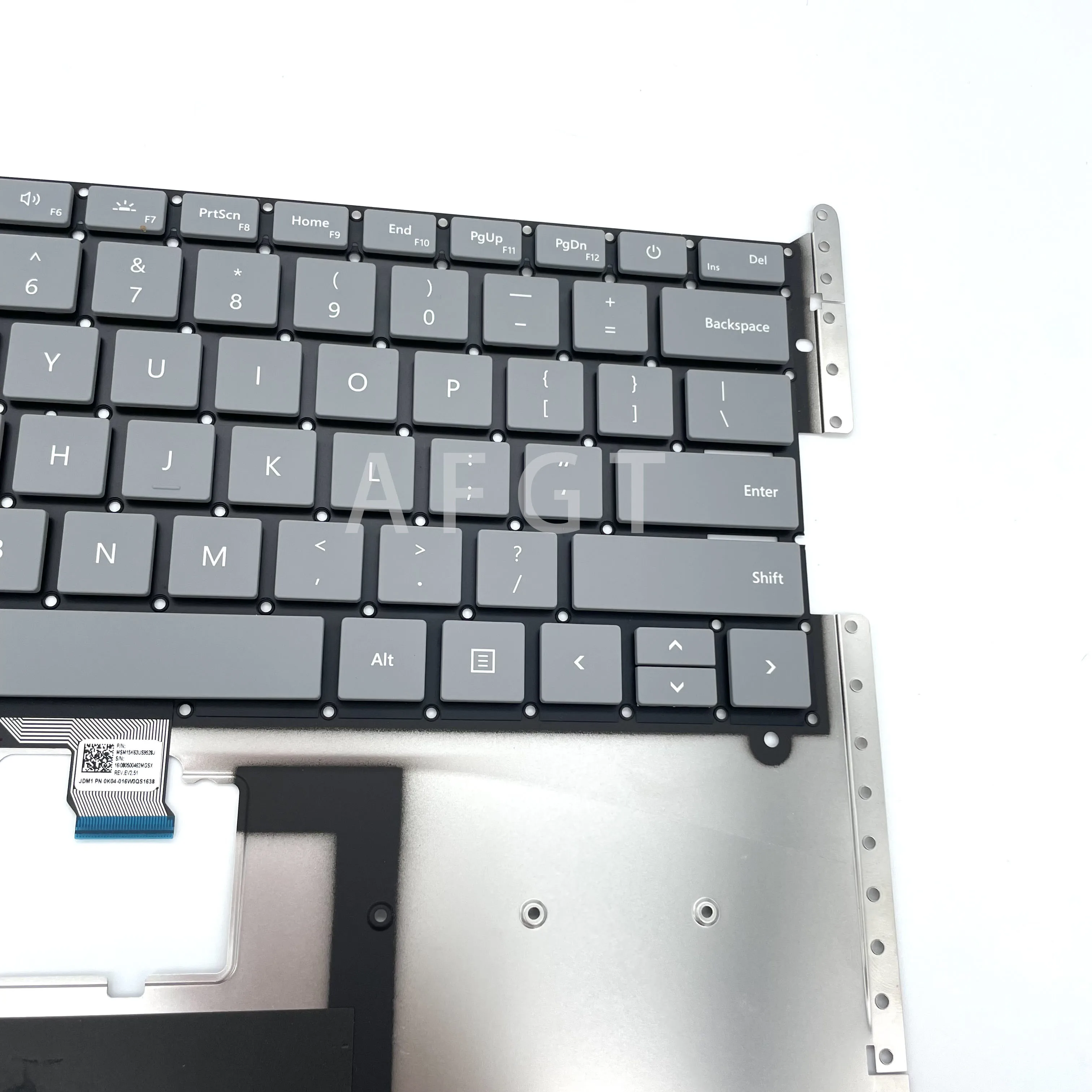 Original Keyboard For Microsoft Surface Laptop 1 1769 Laptop 2 1782 Keyboard 13.5Inch US Layout Gray Tested