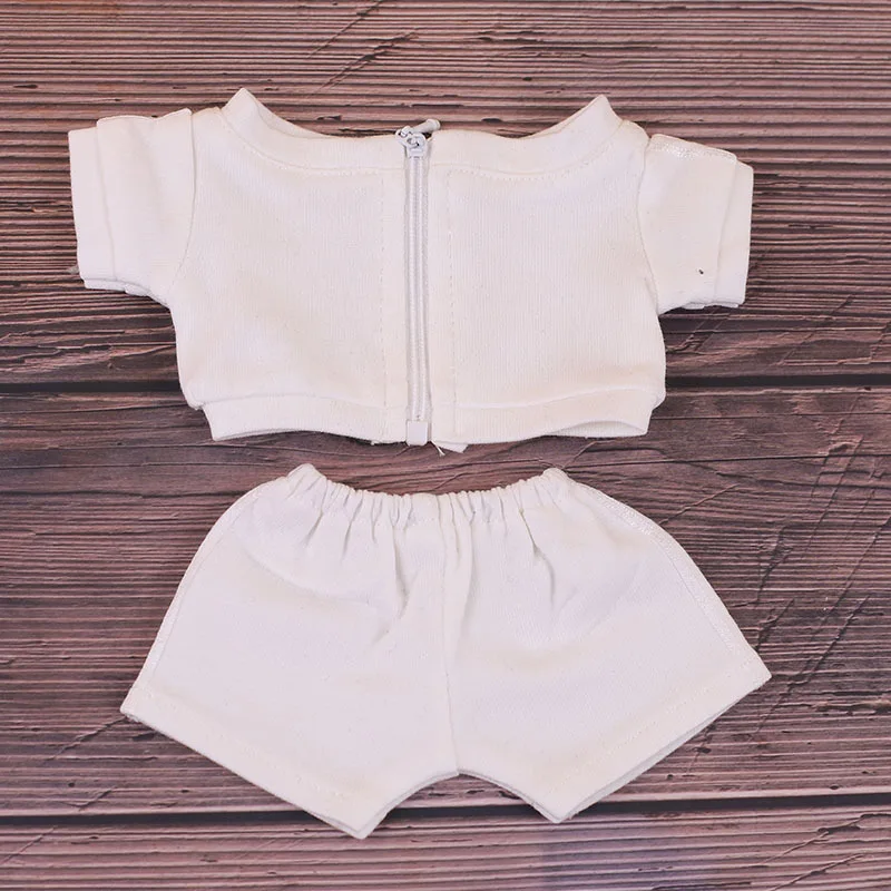 For 20cm Dolls Clothes Outfit Hoodie Sports Wear Dolls Accessories Cultivate Hands-on Ability Children's Gift Toys 2
