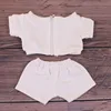 For 20cm Dolls Clothes Outfit Hoodie Sports Wear Dolls Accessories Cultivate Hands-on Ability Children's Gift Toys 2