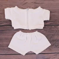For 20cm Dolls Clothes Outfit Hoodie Sports Wear Dolls Accessories Cultivate Hands-on Ability Children's Gift Toys 2