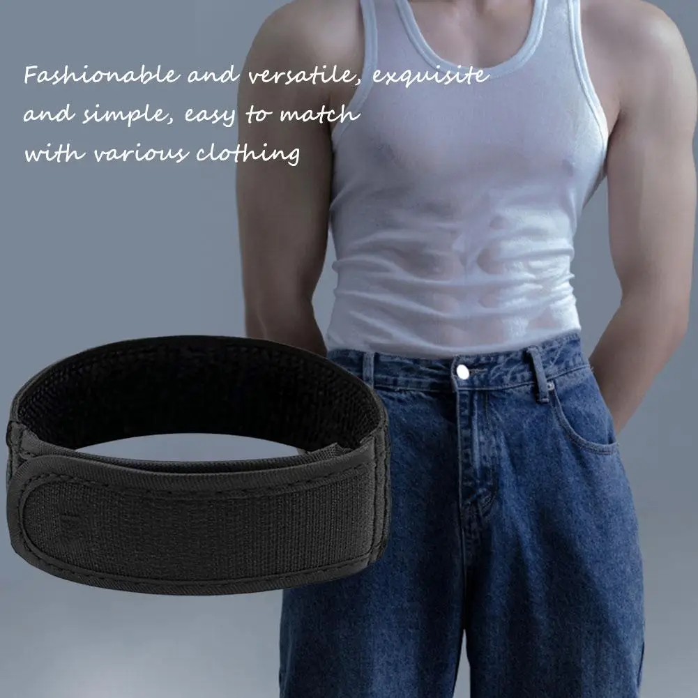 Ultra-soft No Buckle Elastic Belts Comfortable Stylish Adjustable Unisex Waist