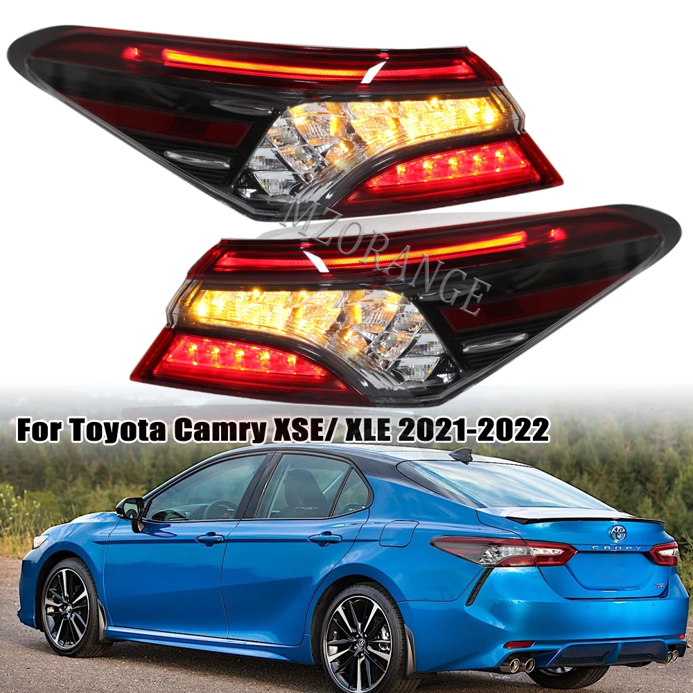 Car Rear Tail Lights Out Side For Toyota Camry 2021 2022 Xle Xse Us