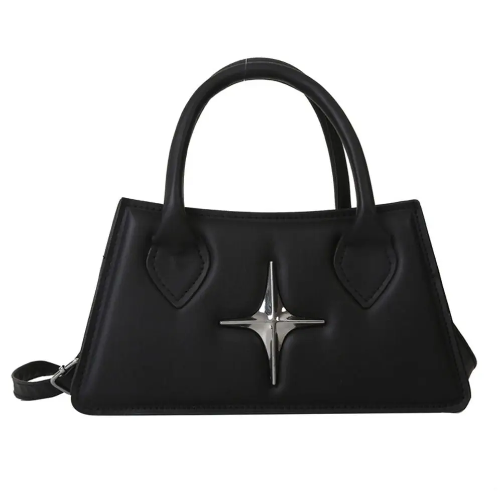 Borsa a tracolla quadrangolare con design a stella in pelle PU a tracolla piccola a tracolla per donna e ragazza_voghion.com