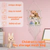 Toy Hammock Stuffed Animals Storage Net Kids Toys Storage Organizer Wall Hanging Toy Hammock Net For Decorate Children's Rooms 5
