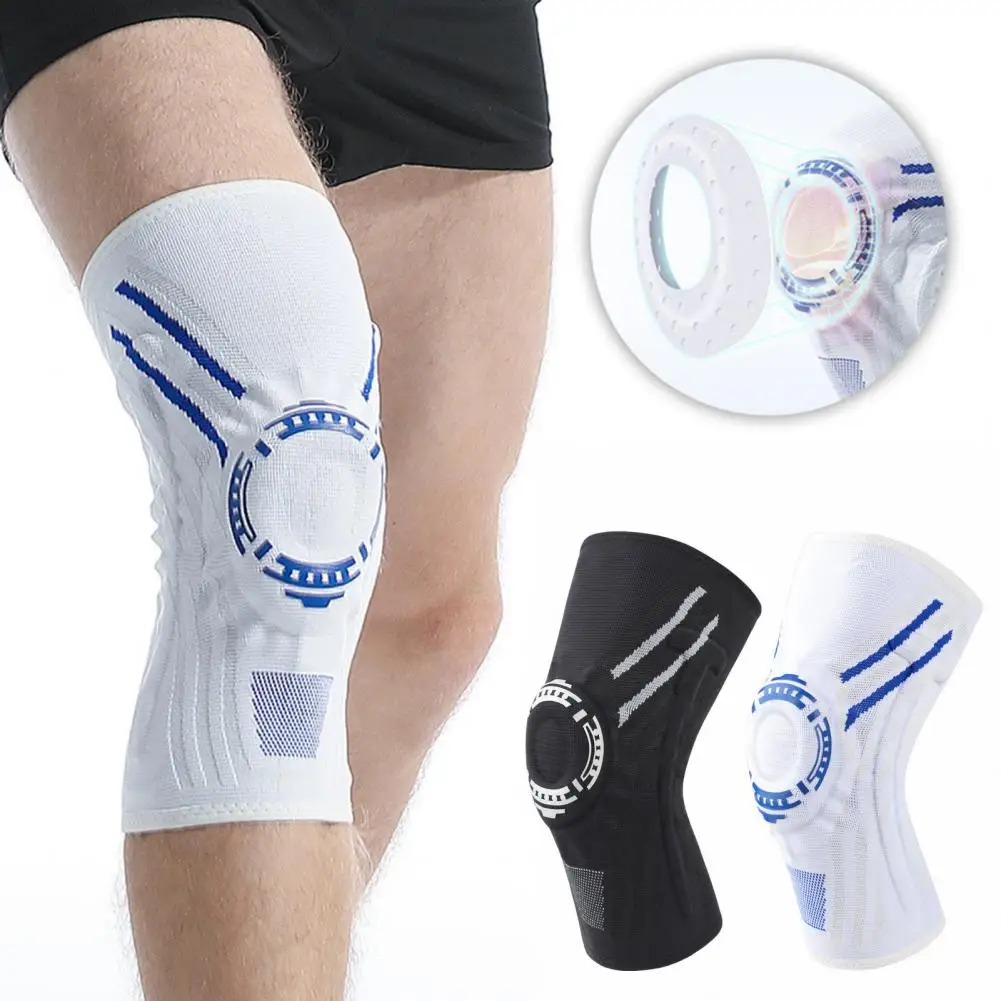 Knee Patella Arthritis Support Brace Side Springs Knee Protector Men
