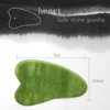 1PC Natural Jade Stone Gua Sha Board Massage Guasha Scraper Plate Face Beauty Health Massager Tools For Face Neck Back Skincare 4
