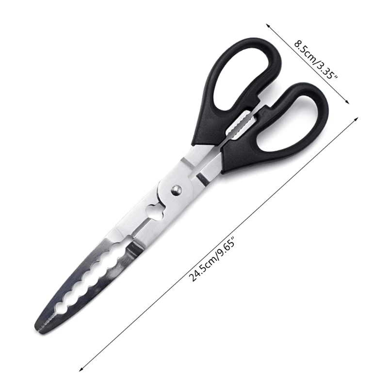 Professional Fishing Pliers Hook Remover Multifunctional Line Cutter Scissors
