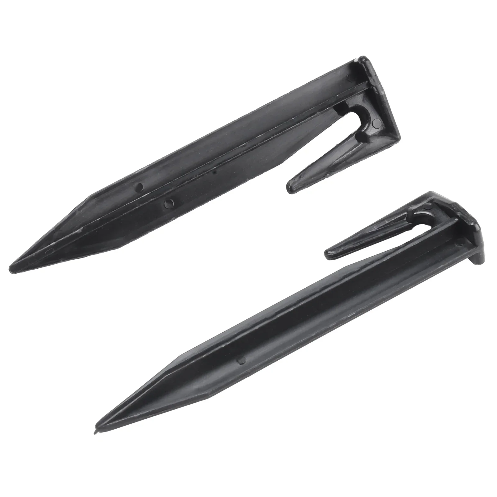 100pcs Awn Mower Boundary Pegs Nail Ground Spikes Fixing Pins Plastic For Securely Anchoring Robot Mower Lawn Accessories