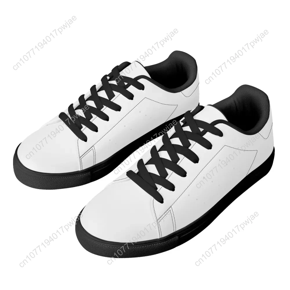 New Men High Quality Leisure Ankle Shoes Paisley Pattern Flat Bottom Leather Sneakers Couple Casual Outdoor
