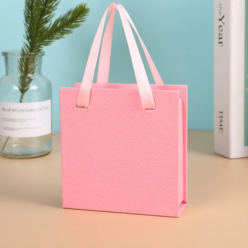 10 Stück Klappbare Kraftpapier-Boxen Tragbare Schmuckverpackung für Ohrringe und Ringe Luxuriöse Schmuckaufbewahrungsboxen mit Möglichkeit zur Logogestaltung für Einzelhändler – Detail 10