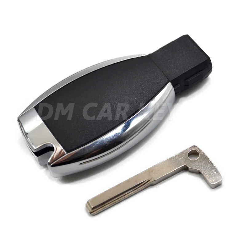 Keyless entry car key shell case 2/3/4buttons Mercedes Benz Year 2000+ A B E C S BGA/NEC remote blank replace DIY key key case