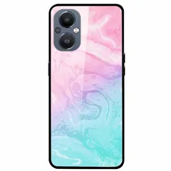 Starry Marble Tempered Glass Hard Back Protective Case for Nord N20 5G (35)