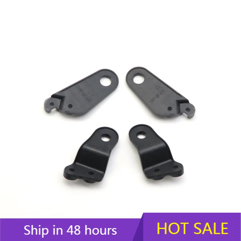 Комплект для ремонта автомобильных фар Lexus RX270 RX350 RX450H 2008-2015, пластиковые фиксированные углы с зажимами, черная зеркальная подставка, налобный фонарь