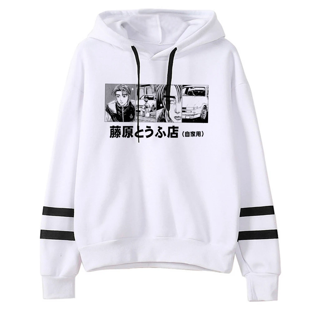 

Initial d hoodies women sweat y2k 90s Kawaii anime hoddies clothing women Winter Hood
