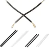 20pcs DT017 New Anti Slip Glasses Temple Tips Accessories Optical Frame Temples Eyeglasses Silicone Temple tip 1