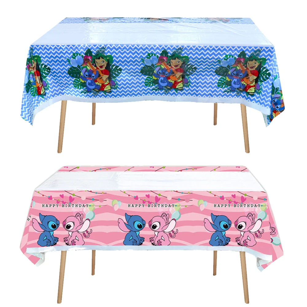 

Disney Lilo & Stitch Party Supplies Disposable Tablecloth Kids Birthday Party Decor Stitch Table Cover Baby Shower Decorations