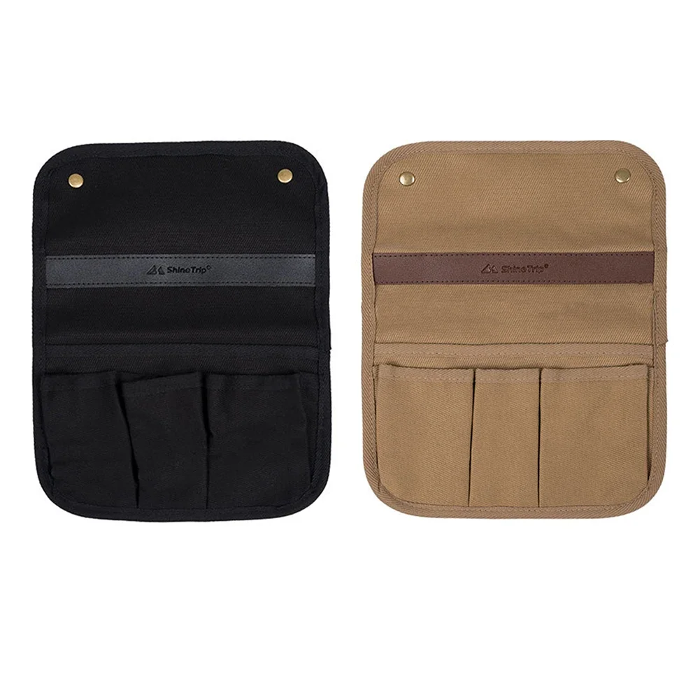 Armrest Side Storage Bag Side Pocket Couch Arm Organizer Multi-pockets Chair Armrest Hanging Bag Portable for Camping Picnic