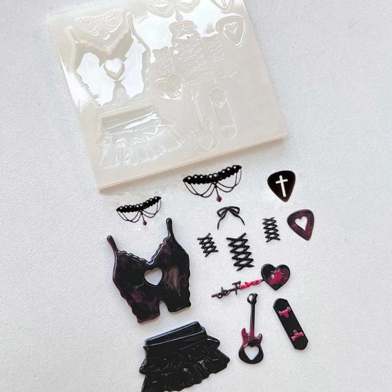 

Форма для помадки, ролевые формы для костюмов, формы для костюмов горничной, силиконовый материал для поделок