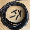 5pcs/Set 2m Car Windshield Washer Hose Automotive Car Wiper Blade Pipe Windshield Jet Spray Wiper Nozzle Water Hose Fluid Tube 6