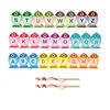 Kids Wooden Fishing Game Toys Gifts Early Education Alphabet Numeric Cognitive Toys Children Interactive Games Toys for Gifts 1