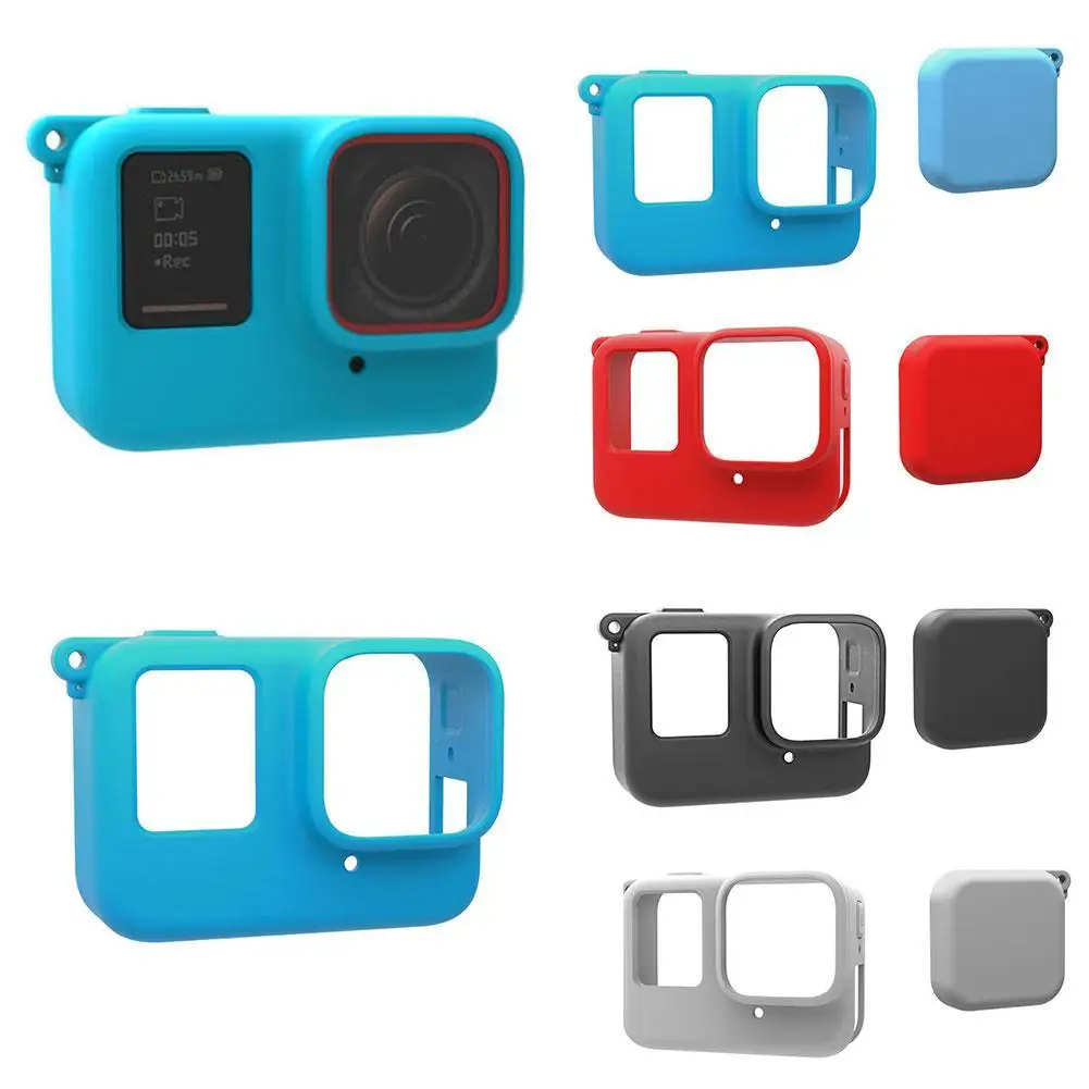 

For Insat360 Ace Pro Silicone Protective Case Drop-proof Portable Protective Case Sports Camera Protective Accessory