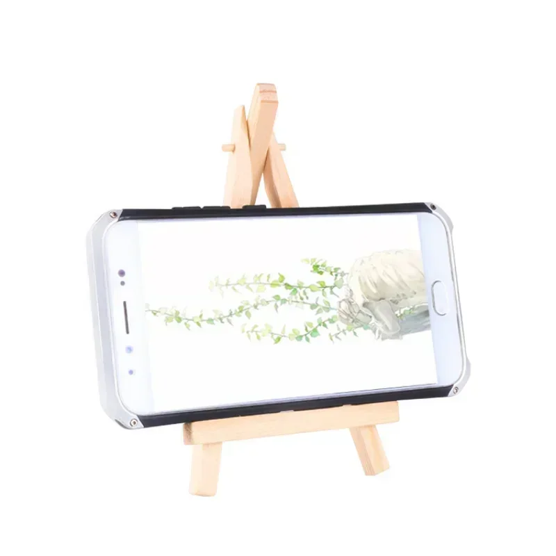 1/5pcs Natural Wood Mini Easel Frame Tripod Display Meeting Wedding Table Name Card Stand Display Holder Children Painting Craft 4