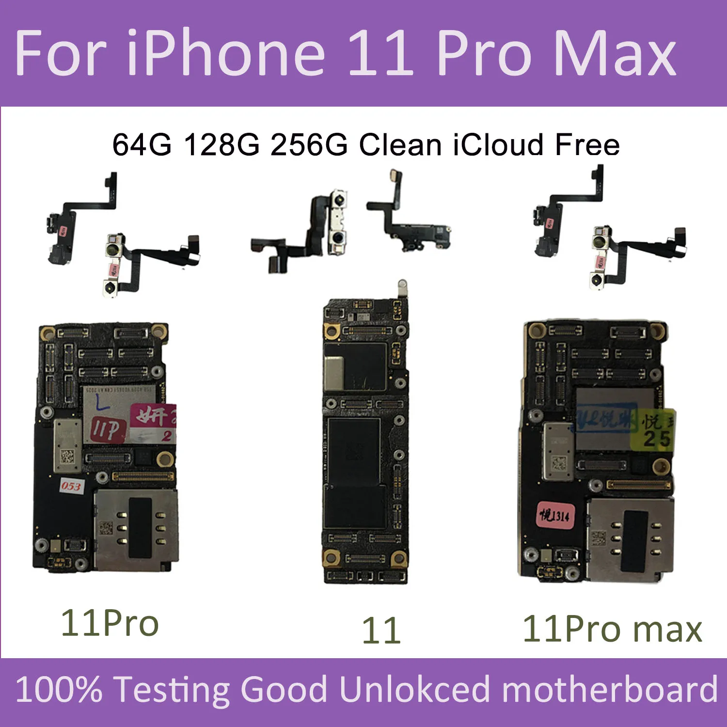 Tanie Oryginalne odblokowanie dla iPhone 11 Pro Max płyta główna bez sklep