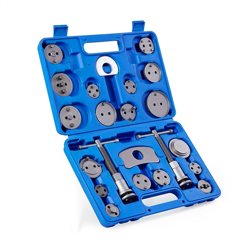 

22pcs/Set Universal Car Disc Brake Caliper Rewind Back Brake Piston Precision Brake Piston Pump Set for Car Garage Repair Tools
