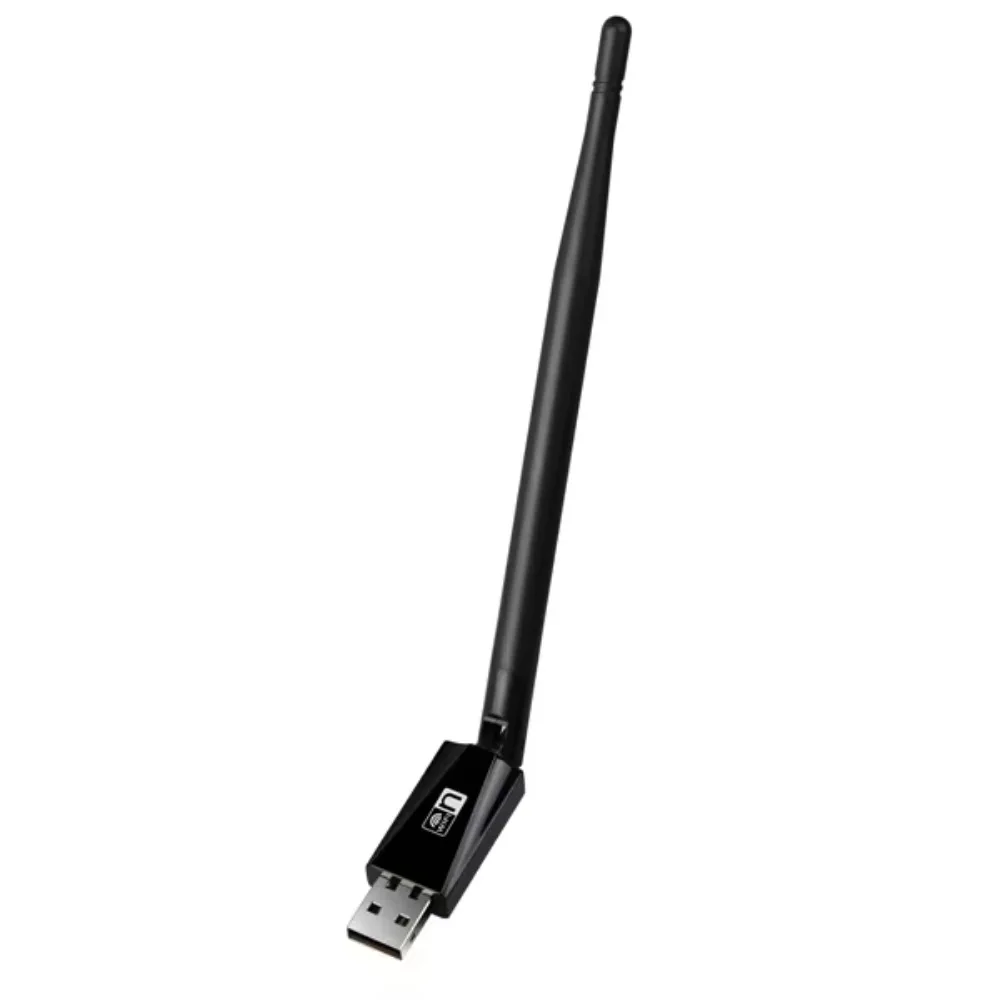 150Mbps USB WiFi 어댑터 안테나가 있는 2.4GHz 무선 네트워크 카드 802.11b/g/n 노트북 데스크탑 PC IPC용 WiFi 수신기 동글