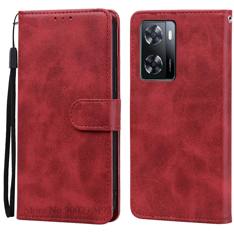 Luxury Wallet Leather Flip Phone Case - Stylish Protective Cover in Classic Design