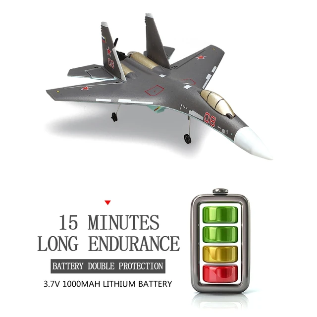 Flexible R/C Aircraft 360°Flip-Roll Stunt RC Fighter Foam Model Plane Outdoor Play LED Glider EPP Toy Kids Favor Playset 2