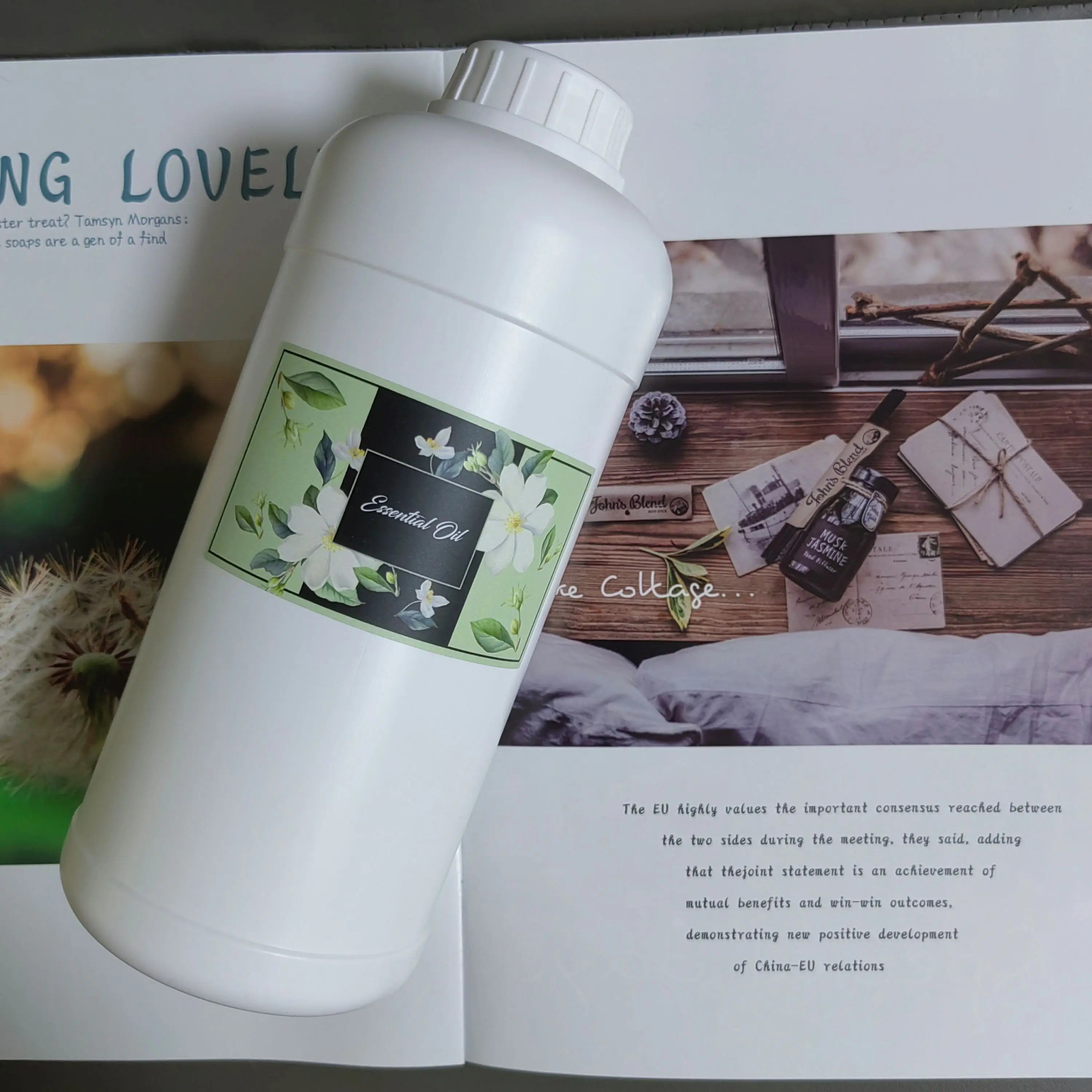 Large Volume Essential Oil For Home Aroma Diffuser and Hotel Aromatherapy Machine, Hilton, Shangri-la,Burj Al Arab,Citrus 1000ml