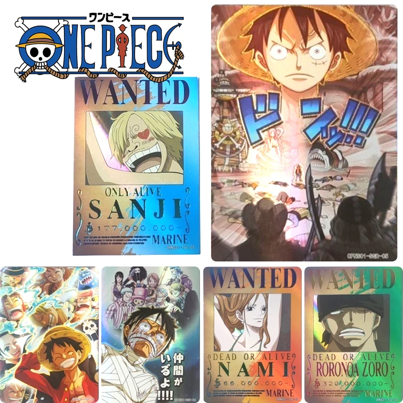 Craftsman Card One Piece Hr Yr Card Personaggi Anime Roronoa Zoro Nami Rare Collection Card Christmas Birthday Gift Game Toys