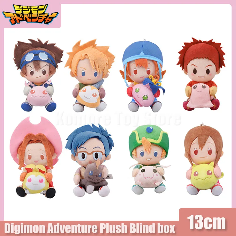 

Плюшевая аниме-фигурка Digimon, игрушка Плюшевая Кукла Ягами, тайчи, коромон, Ягами, Хикари, Nyaromon, коллекционная кукла плюшевая, 13 см