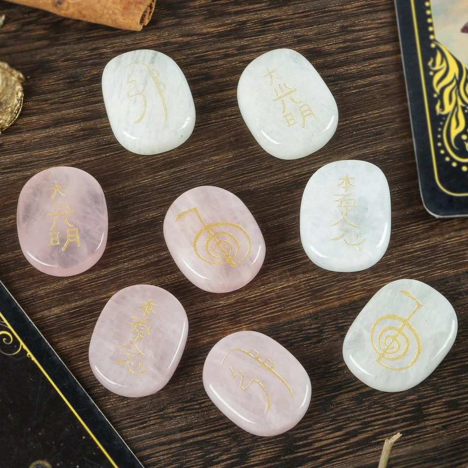 천연 석영 마노 청금석 레이키 심볼, 에너지 스톤, 조쿠 레이 세이 He Ki Dai Ko Myo 보석, 치유 크리스탈 쥬얼리, 인기  제품, 4 개 - AliExpress