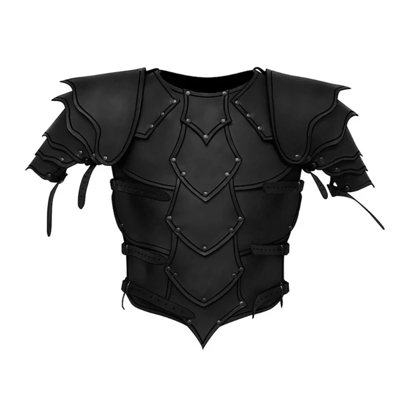 

Medieval Leathers Breastplate Vest Knight Cosplays Costumes Armour Party Props