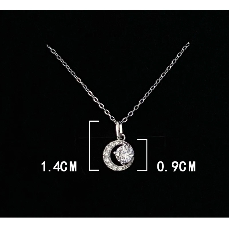 Sterling silver necklace girls sweater accessories for girlfriends birthday gifts, practical high-end design, light luxury