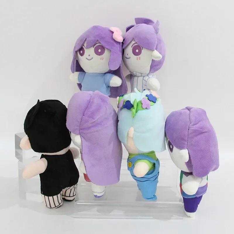 Omori Plush Toys Cartoon Sunny Aubrey Kel Mari Merch Stuffed Dolls