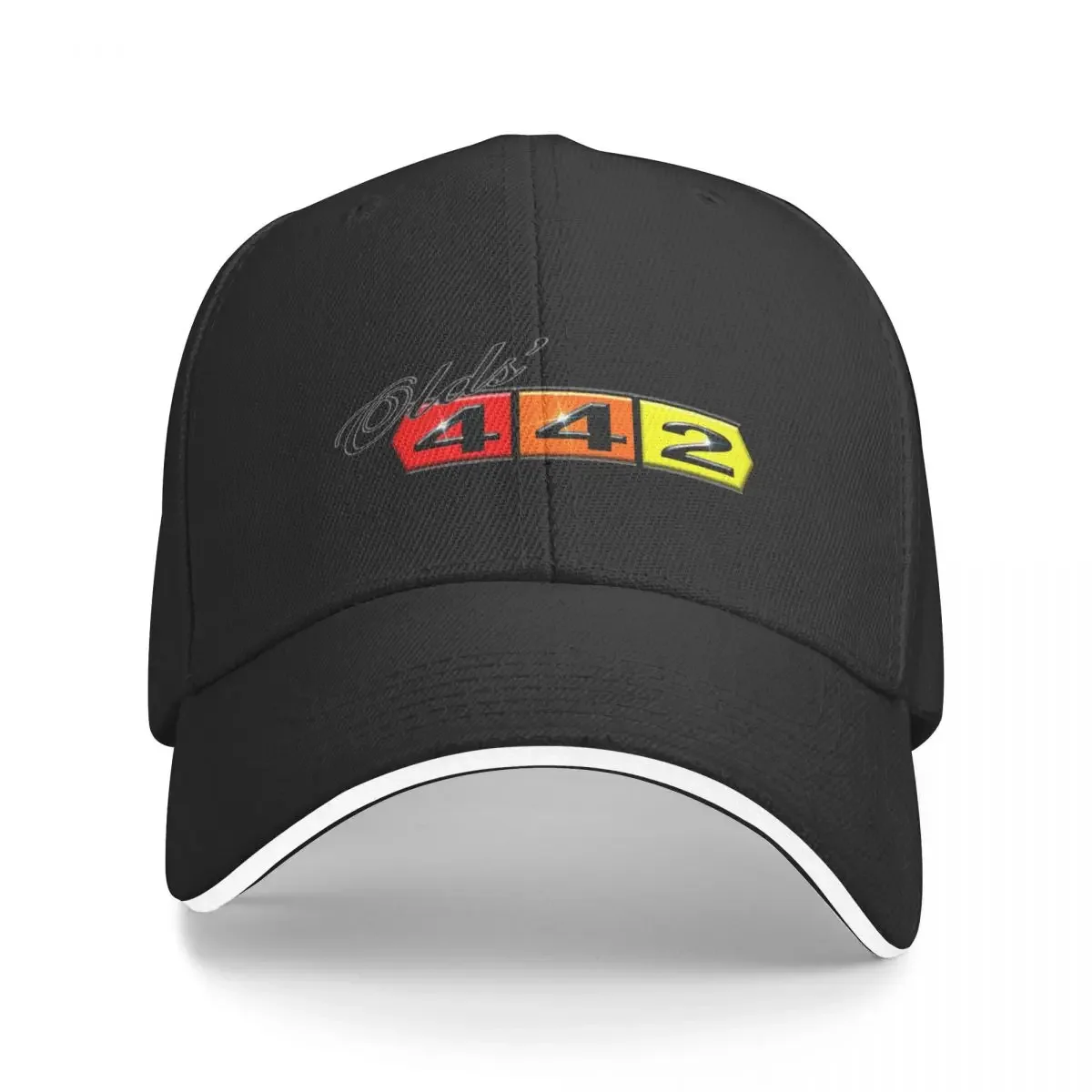 

Olds' 442 Black Baseball Cap Hat Beach beach hat sun hat hard Caps For Men Women's
