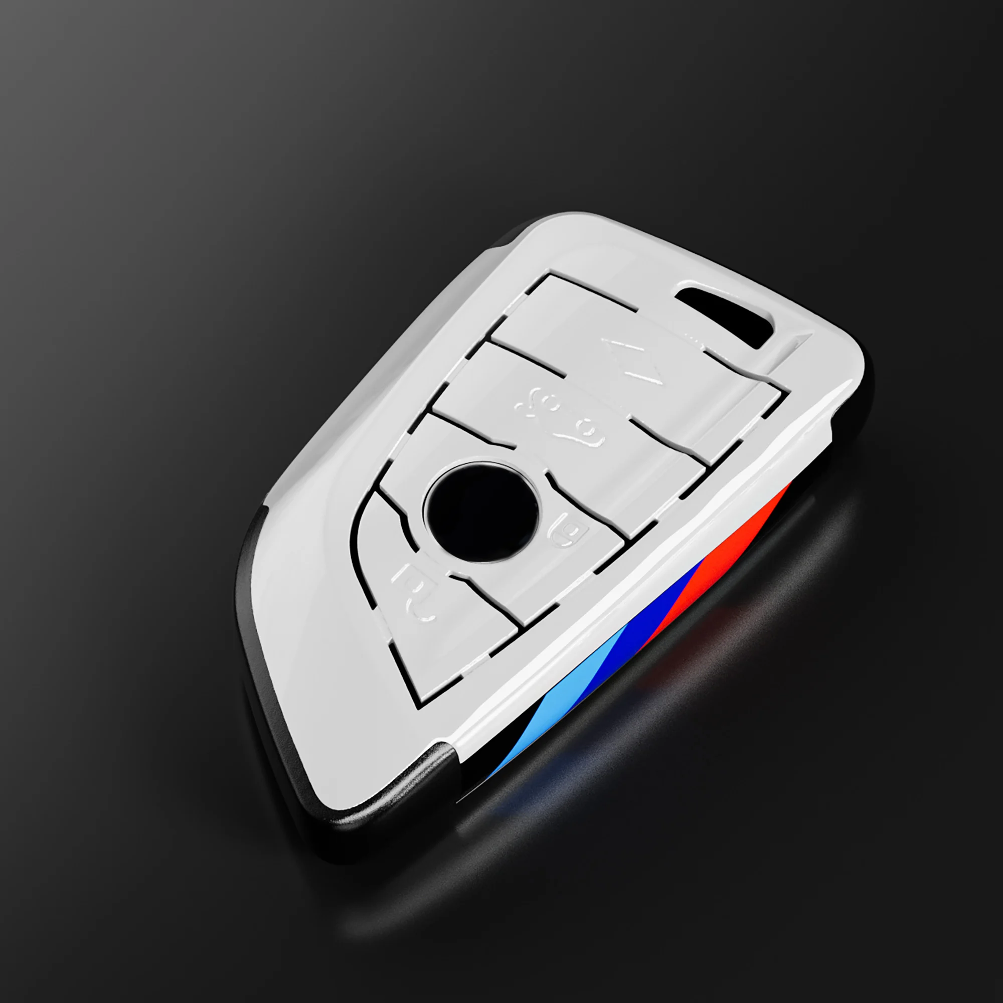 Porte-clés BMW M3 E90 - Simili Cuir Et Métal - Cadeau Voiture Allemande - NEUF