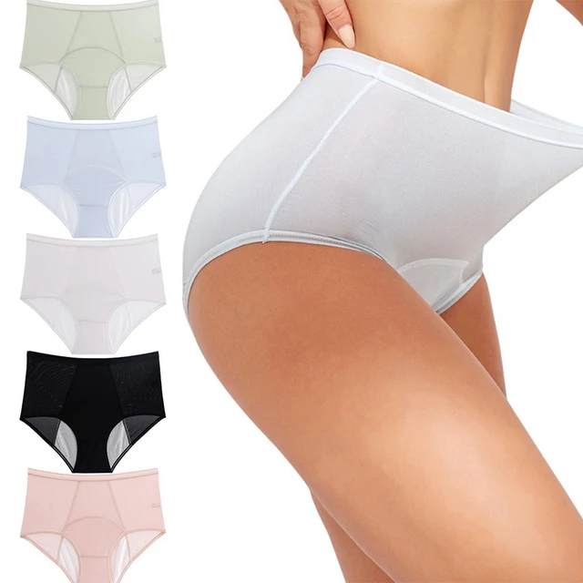 Cotton Underpants Briefs Lingerie, Cotton Menstrual Underwear