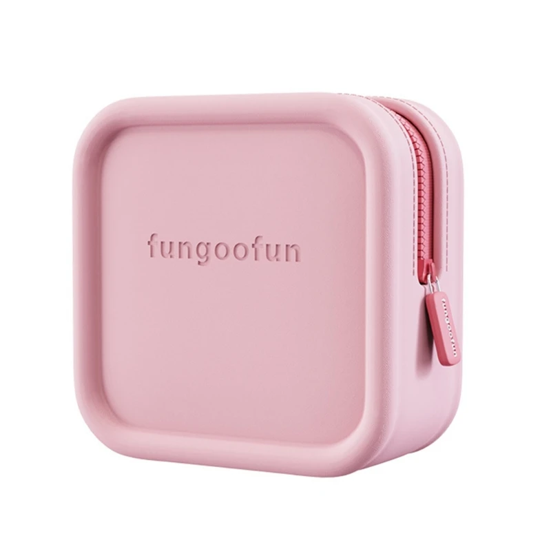 Mini Storage Bag with Zipper Portable Cosmetic Organization Holder Supplies 5